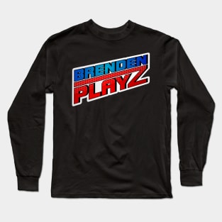 BPZ Blue & Red Long Sleeve T-Shirt